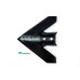 Лапа стрільчата 228 мм (9"), h=6 мм між отворами 43-47 мм JOHN DEERE N130167/N182040/N188993 (CASE 372561A1, WIL-RICH 222682)