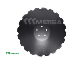 Диск борони  увігнутий 24" 6.0мм 5 отворів 12.50мм Kverneland A135419697